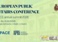 APRI y PACE celebran en Madrid la Conferencia Europea de Asuntos Públicos