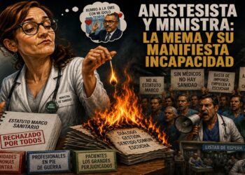 ANESTESISTA Y MINISTRA: LA MEMA Y SU MANIFIESTA INCAPACIDAD