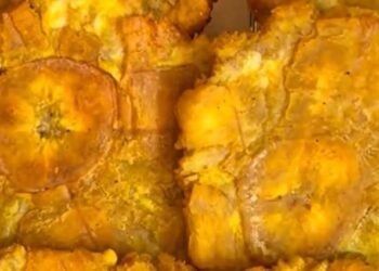 Patacones crujientes, por