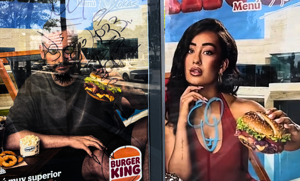 De la sexualización al vandalismo: la campaña de Burger King