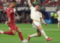 El partido de España contra Portugal arrasa en la noche del lunes