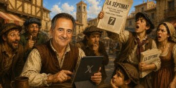 La estrategia de comunicación de La Séptima, en entredicho por su cuenta de X