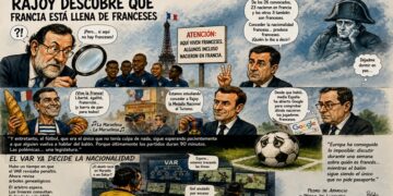 RAJOY DESCUBRE QUE FRANCIA ESTÁ LLENA DE FRANCESES