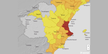 Alerta extrema por calor de hasta 44 ºC y riesgo extremo de incendios forestales