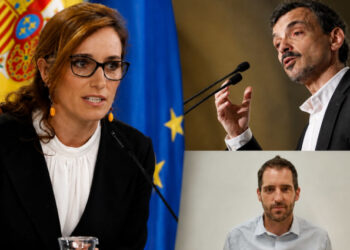 El núcleo duro de Mónica García llega exhausto a la comparecencia por Ceuta