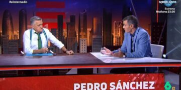 ‘El Intermedio’ (12%) despunta con Pedro Sánchez, pero no puede con ‘El Hormiguero’ (16,7%)