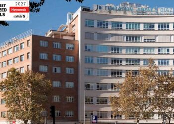 El Hospital Universitario Fundación Jiménez Díaz, reconocido en el ranking ‘World’s Best Specialized Hospitals 2027’