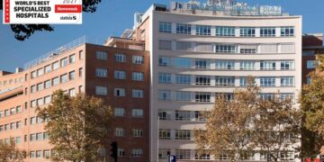 El Hospital Universitario Fundación Jiménez Díaz, reconocido en el ranking ‘World’s Best Specialized Hospitals 2027’