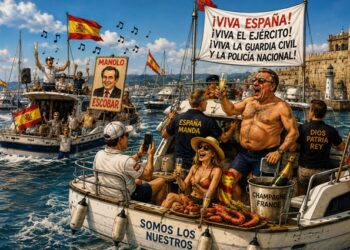 La patria a babor y el champagne a estribor