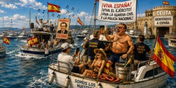 La patria a babor y el champagne a estribor