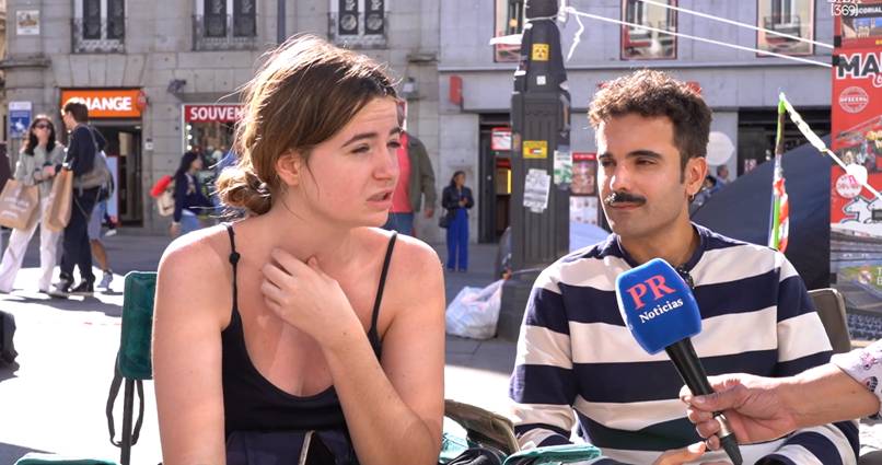 Jóvenes en la Puerta del Sol: “La calle va a seguir gritando”