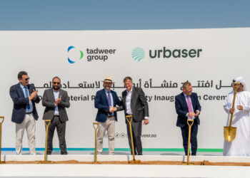 Urbaser y Tadweer Group impulsan la economía circular en Abu Dabi con el avance de las obras de su primera instalación greenfield de recuperación de materiales