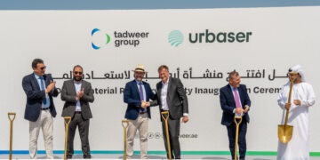 Urbaser y Tadweer Group impulsan la economía circular en Abu Dabi con el avance de las obras de su primera instalación greenfield de recuperación de materiales