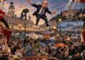 LA ACAMPADA Y SU CIRCO BARREN AL DELEGADO EN MADRID