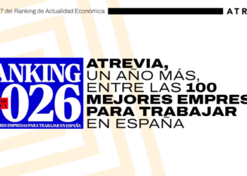 ATREVIA, un año más, entre las 100 mejores empresas para trabajar en España