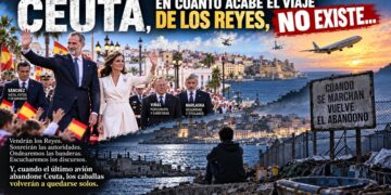 CEUTA, EN CUANTO ACABE EL VIAJE DE LOS REYES, NO EXISTE…