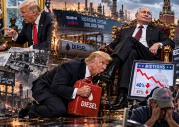 TRUMP LE CHUPA LA PIERNA A PUTIN